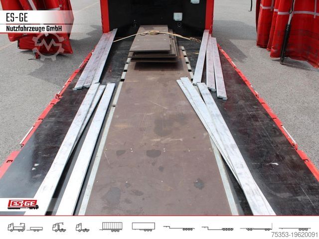 Dieplader oplegger MEUSBURGER 2-Achs-Jumbo-Tiefbett, verbreiterbar