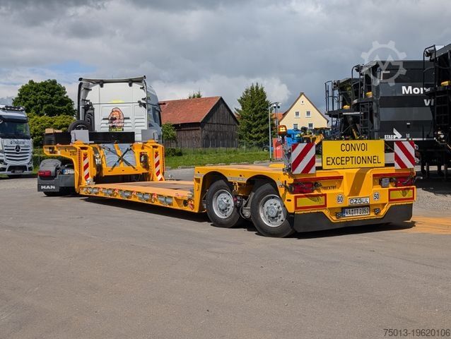 Dieplader oplegger Pendelachsen, Teleskopierbar, MIETEN?