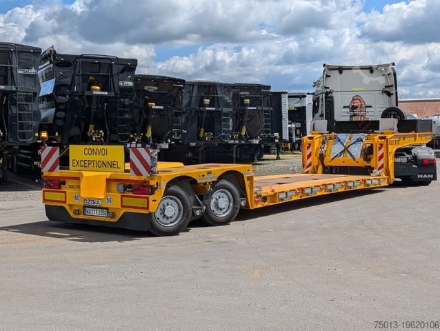 Dieplader oplegger Pendelachsen, Teleskopierbar, MIETEN?