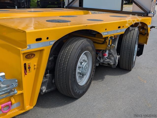 Dieplader oplegger Pendelachsen, Teleskopierbar, MIETEN?