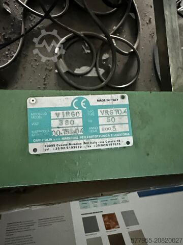 Book binding machine CMC Casemaker HSV 70-20