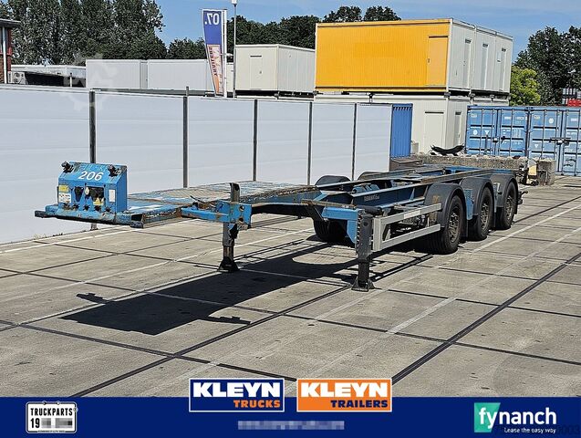 Containertransport RENDERS CHASSIS PORTMASTER