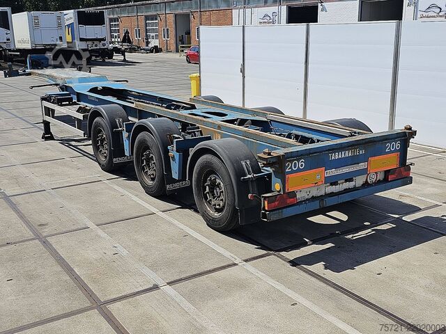 Containertransport RENDERS CHASSIS PORTMASTER