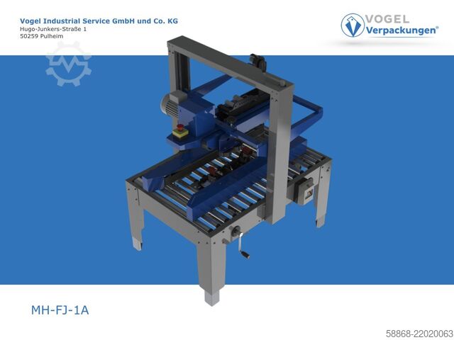 Máquina seladora de caixas de cartão Kartonverschließmaschine MH-FJ-1A