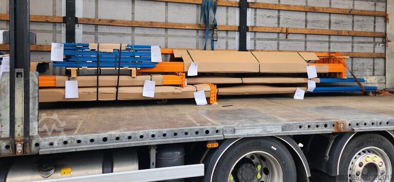 Pallereol 6x13,7m, 5m, 30 Rahmen, McPalettenregal 144 Traversen  3300 Feldbr. TOTAL-REGAL
