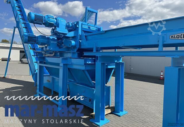  KLOCKNER 900×180 HS 4 WT z przenośnikiem łańcuchowym typu redler