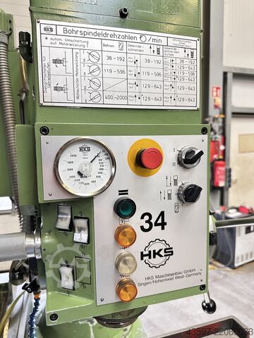Wysokoprędkościowa wiertarka promieniowa HKS HKS 34MG