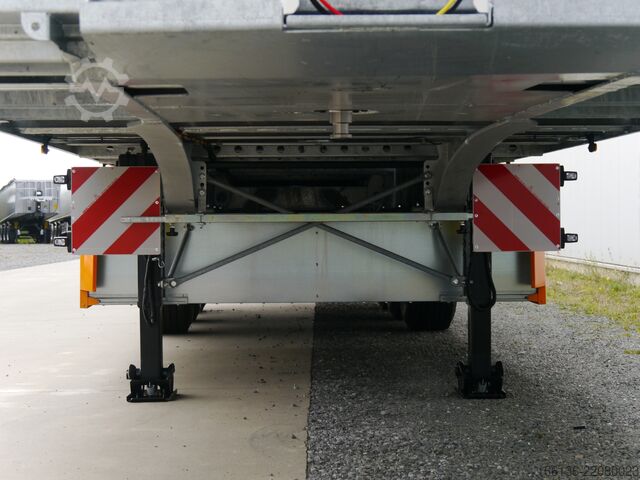 öppen semitrailer Fliegl SDS 390 Plateau mit Verriegelung+Rungen