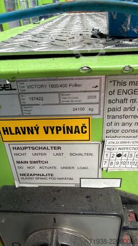 Spritzgießmaschine ENGEL VC1800/400