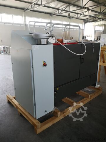 CNC drill and dowel inserting machine Gannomat Index logic