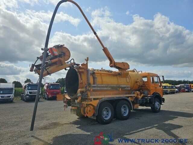 Vacuümtankwagen Mercedes-Benz SK 2222 6x4 Kanal Müller Hochdruck Saugspüler
