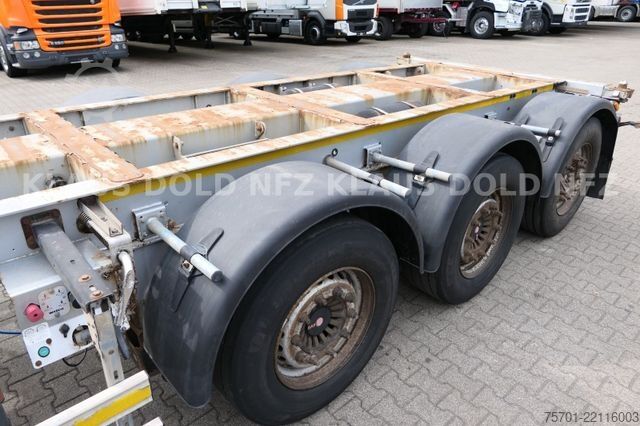 Ladskifteanhænger LECITRAILER BDF Multi-Chassis Lift-/Lenkachse SAF-Achsen