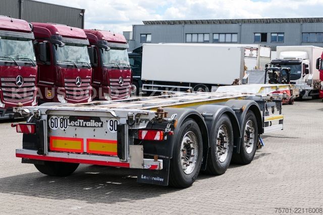 Ladskifteanhænger LECITRAILER BDF Multi-Chassis Lift-/Lenkachse SAF-Achsen
