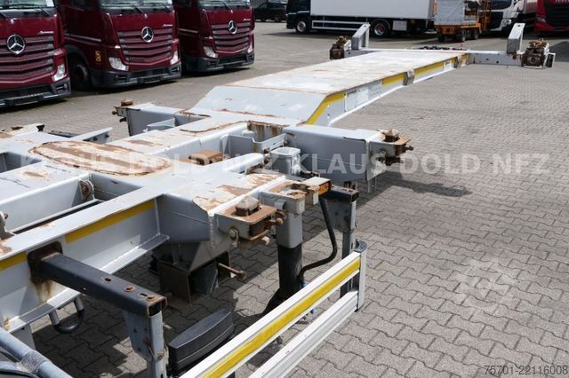 Ladskifteanhænger LECITRAILER BDF Multi-Chassis Lift-/Lenkachse SAF-Achsen