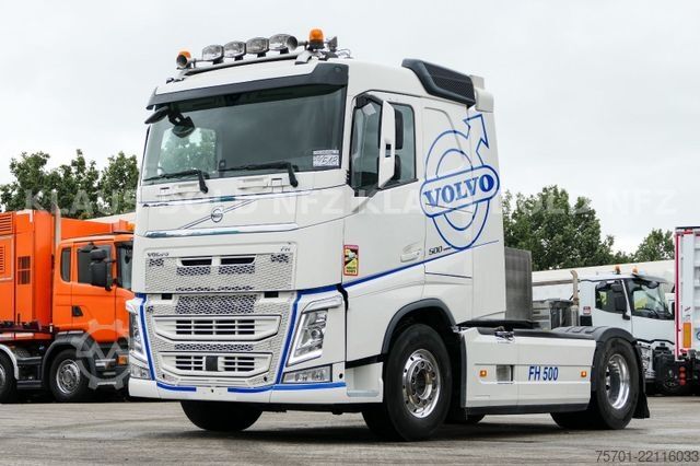 Standard trækkerunit VOLVO FH 500 Kipphydraulik XL-Tank Navi Euro 6