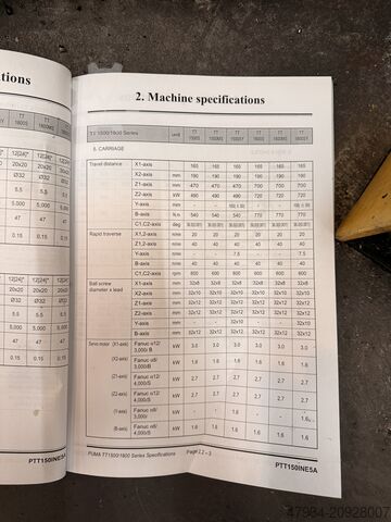 CNC-svarv DOOSAN PUMA TT 1800 SY