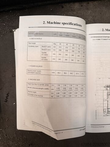 CNC-svarv DOOSAN PUMA TT 1800 SY