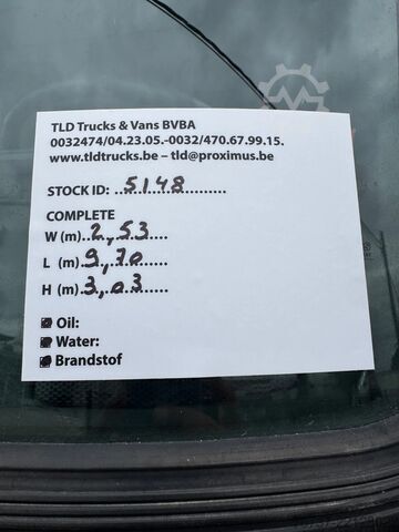 Brandweerwagen Volvo FM 10.360 **6X2-BELGIAN ORIGINE-8000LTR WATERTA...