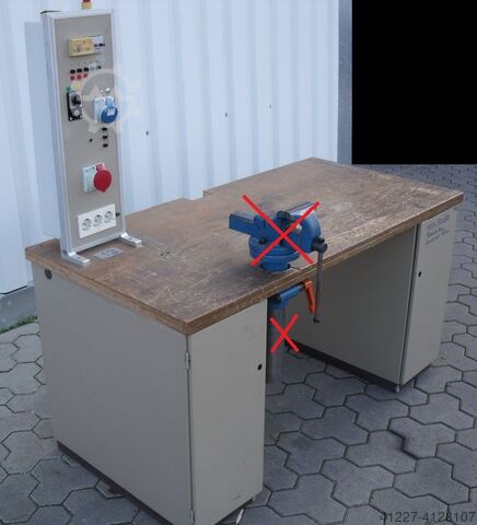 Werkbank Stahl 1500/750/800