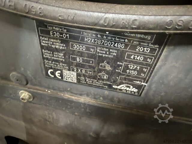 Heftruck LINDE E 30-01