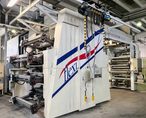Centrale trommel flexoprinters Nordmeccanica Flexi 8