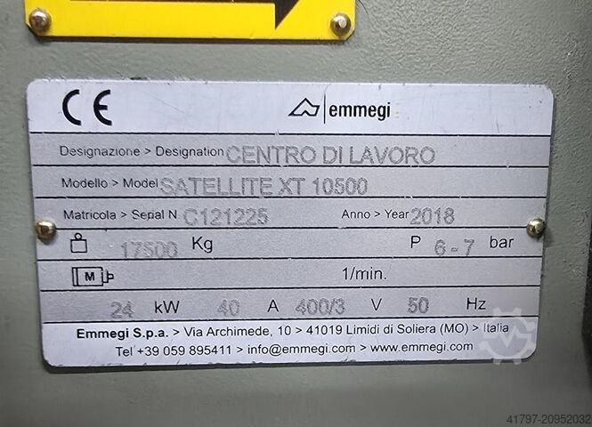  Emmegi Satellite XT 10500