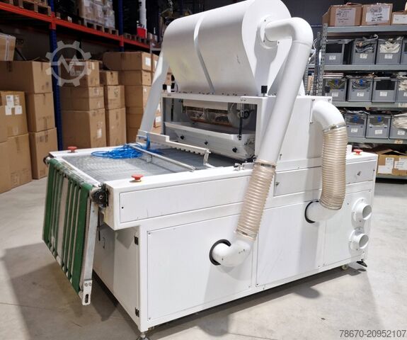 ZSCT-2 + ZSCT-3 pulverlakeringsmaskine. Iversen graphic ZSCT-2 + ZSCT-3 Pulverbeschichtungmasch.