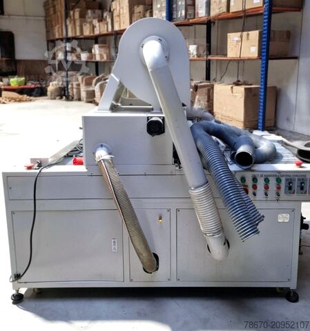 ZSCT-2 + ZSCT-3 pulverlakeringsmaskine. Iversen graphic ZSCT-2 + ZSCT-3 Pulverbeschichtungmasch.