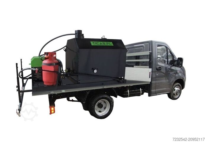 αναμικτήρας χυτού ασφάλτου TICAB Bitumen Emulsion Sprayer BS-2000