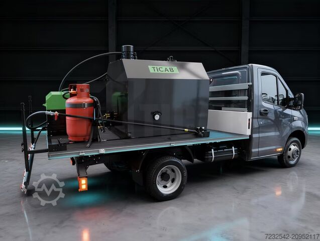 Mieszarka do asfaltu lanego TICAB Bitumen Emulsion Sprayer BS-2000