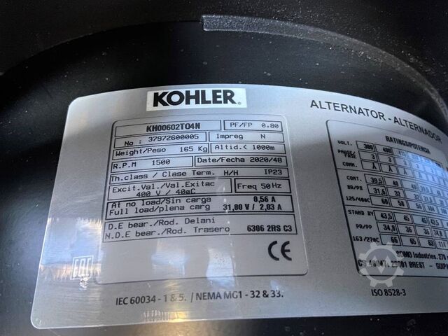 Aggregerad Sdmo K44 - 44 kVA Generator - DPX-17005