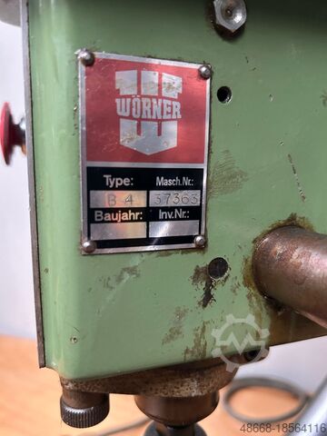 Stolní vrtačka Vrtačka Wörner B4