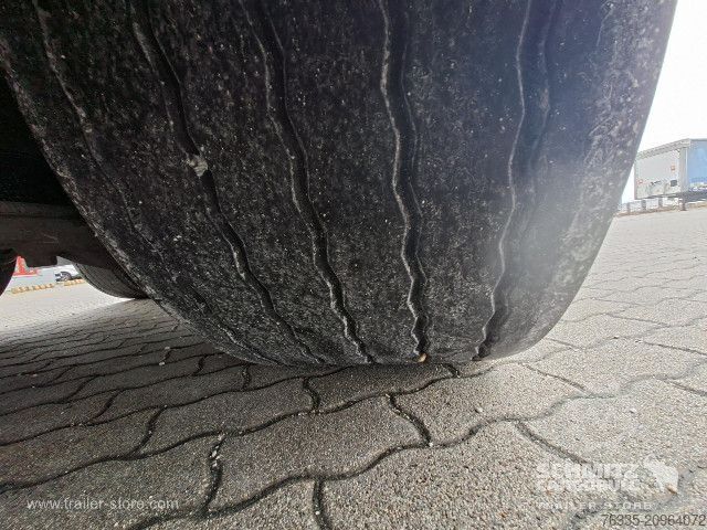 Nyitott ponyvás félpótkocsi Krone Curtainsider Mega