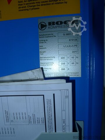 Csavarkompresszor BOGE S150