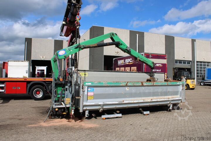 HMF 1643 Z2 1643 Z2 + Z KRAAN + KIEPSYSTEEM COMPLEET HMF 1643 Z2 1643 Z2 + Z CRANE + TIPPER SYSTEM COMPLETE