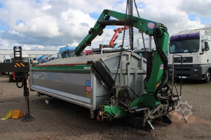 HMF 1643 Z2 1643 Z2 + Z KRAAN + KIEPSYSTEEM COMPLEET HMF 1643 Z2 1643 Z2 + Z CRANE + TIPPER SYSTEM COMPLETE