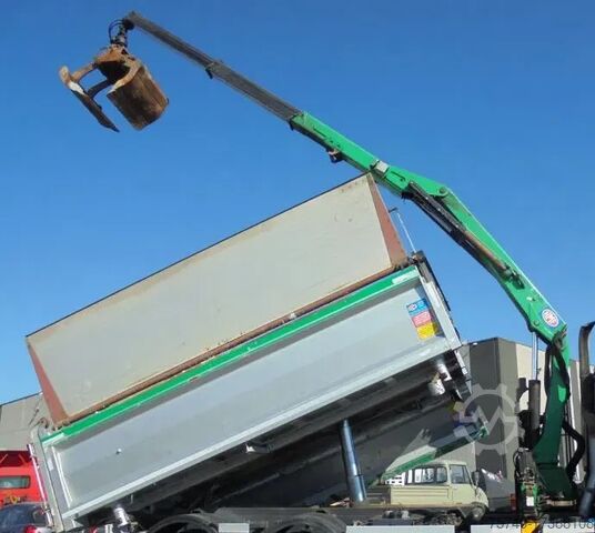 HMF 1643 Z2 1643 Z2 + Z KRAAN + KIEPSYSTEEM COMPLEET HMF 1643 Z2 1643 Z2 + Z CRANE + TIPPER SYSTEM COMPLETE