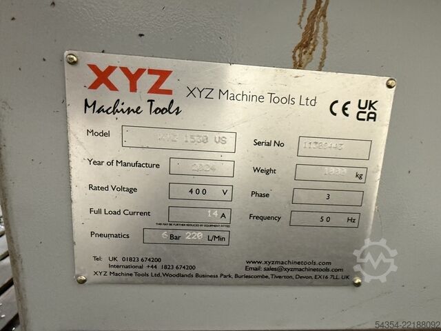 Handbediende vlakbed-draaibank met gap-bed XYZ 1530VS x 730mm