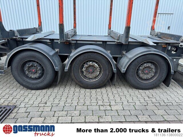 Semirremolque de troncos GSODAM GSTB3SL Holzauflieger, Liftachse