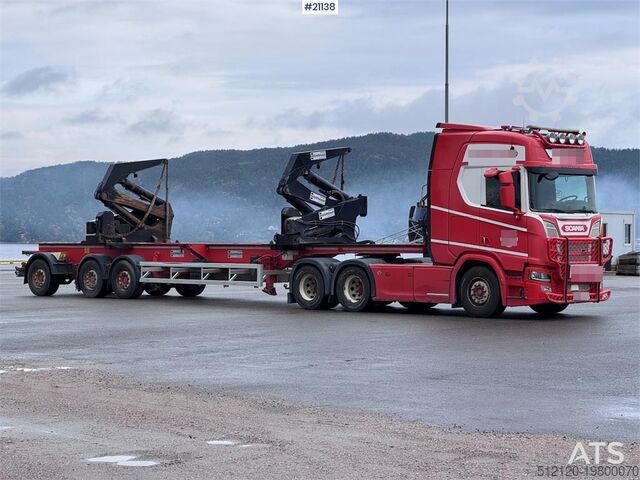 Standard tractor Scania 580 NextGen 6x4 with hydraulics