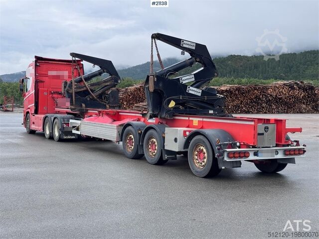 Standard tractor Scania 580 NextGen 6x4 with hydraulics