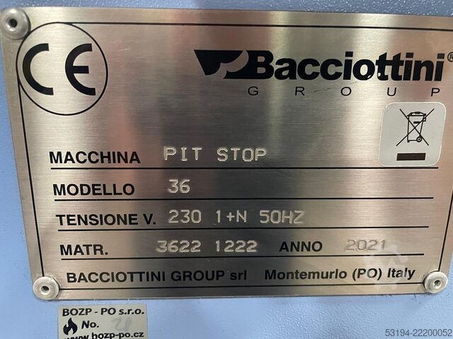 Bacciottini Pit Stop 36 érintőképernyő  