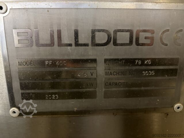 Fritura de batatas cortadas e similares FoodMAC International Ltd BULLDOG 6000/600 Electric Fryer