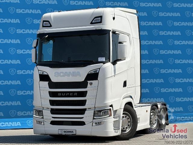 Standard dragbil Scania S 560 A6x2/4NB RETARDER FULL AIR PTO SLIDE DISH