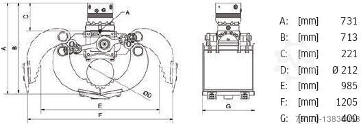 Andere  DMS SG6040 inkl. Rotator Sortiergreifer / NEU