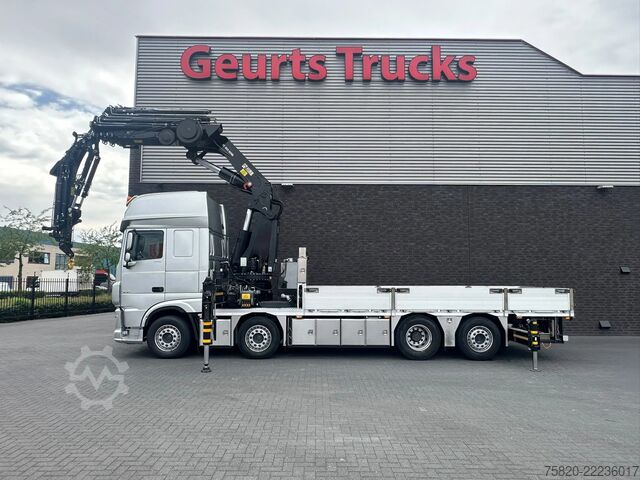 Camión grúa DAF XF 530 8X2+HIAB 1055E-8+JIB 150X-6 KRAAN/KRAN/C...