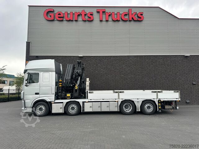 Camión grúa DAF XF 530 8X2+HIAB 1055E-8+JIB 150X-6 KRAAN/KRAN/C...