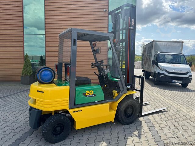 Carrello elevatore Komatsu FG20 // VERY GOOD CONDITION