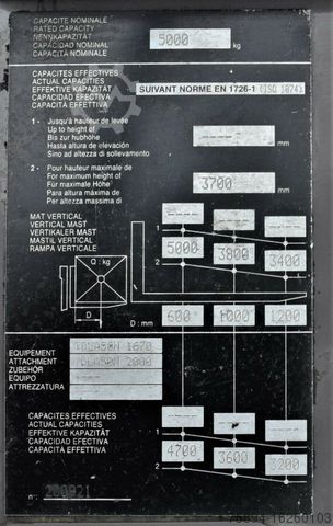 Reachtruck MANITOU MSI50T 1E3 * STAPLER * TOPZUSTAND !