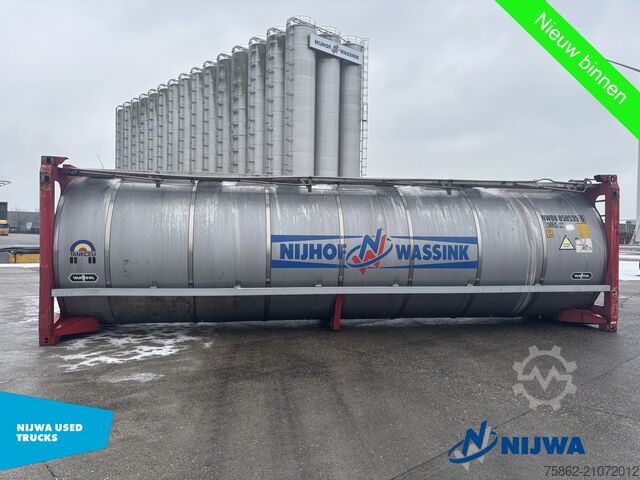 Transport av containrar Van Hool 30 FT container Non ADR